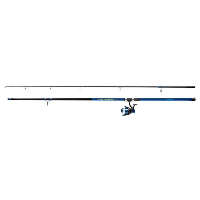 Redwood BEACHCASTER MAX 12FT 2PC ROD & SHAKESPEARE BEACH REEL WITH LINE SEA  FISHING